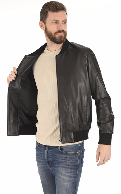 A &quot;SVE135-A&quot; Noir La Canadienne Blouson Homme interior photo