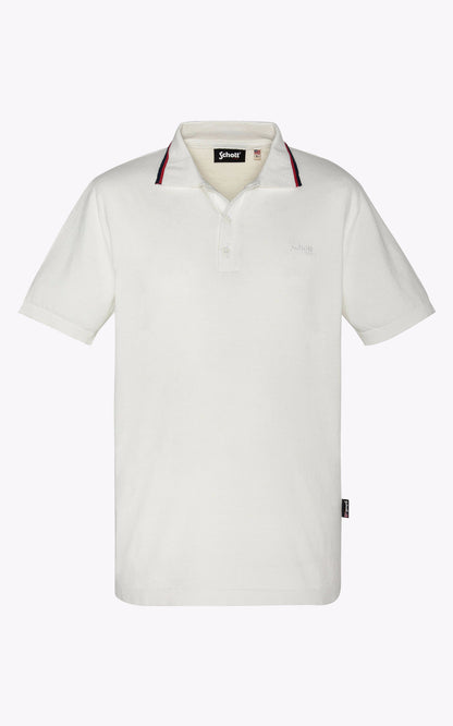A &quot;PSCAMRON&quot; Blanc Schott Polo Homme interior photo