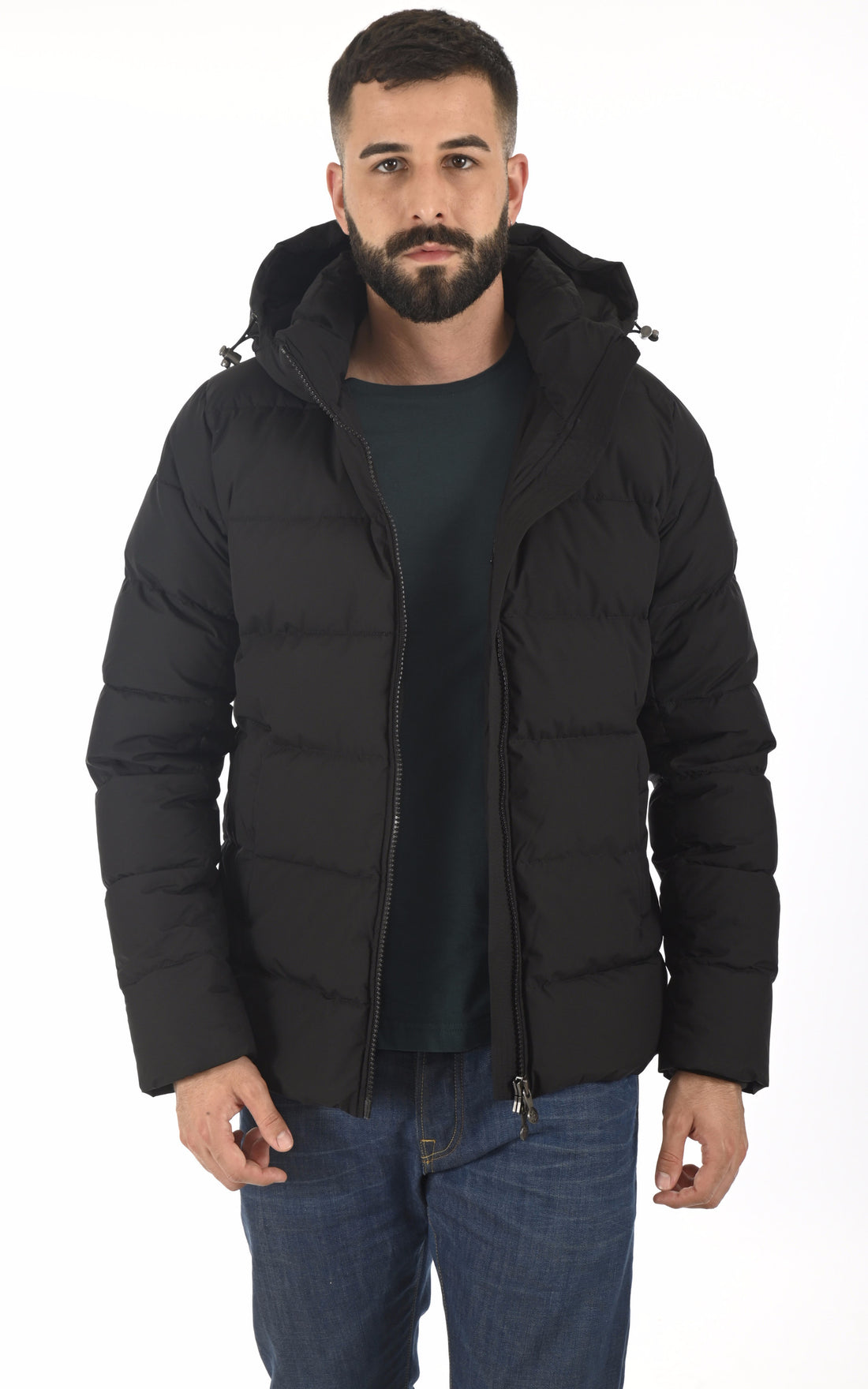 A &quot;SPOUTNIC RIPSTOP&quot; Noir Pyrenex Bl Doudoune Homme opened photo