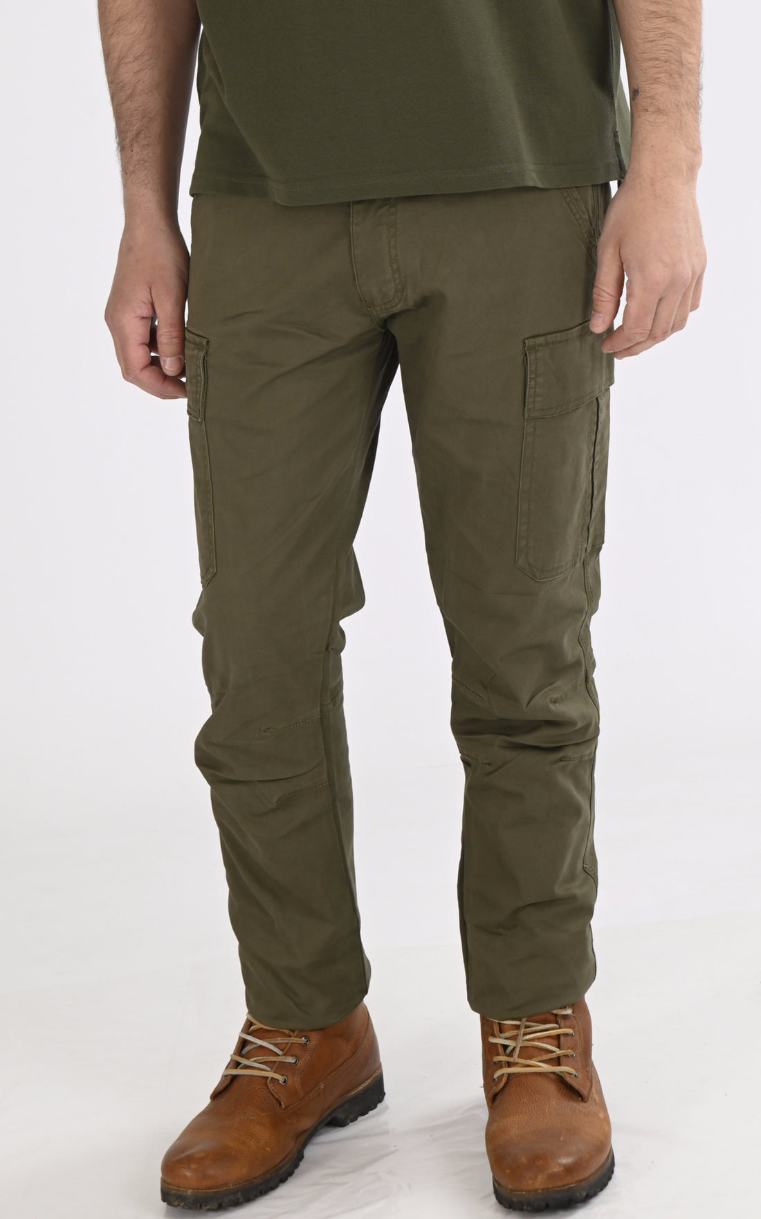 A &quot;PHENOM MN&quot; Kaki Marine Nationale Pantalon Homme opened photo