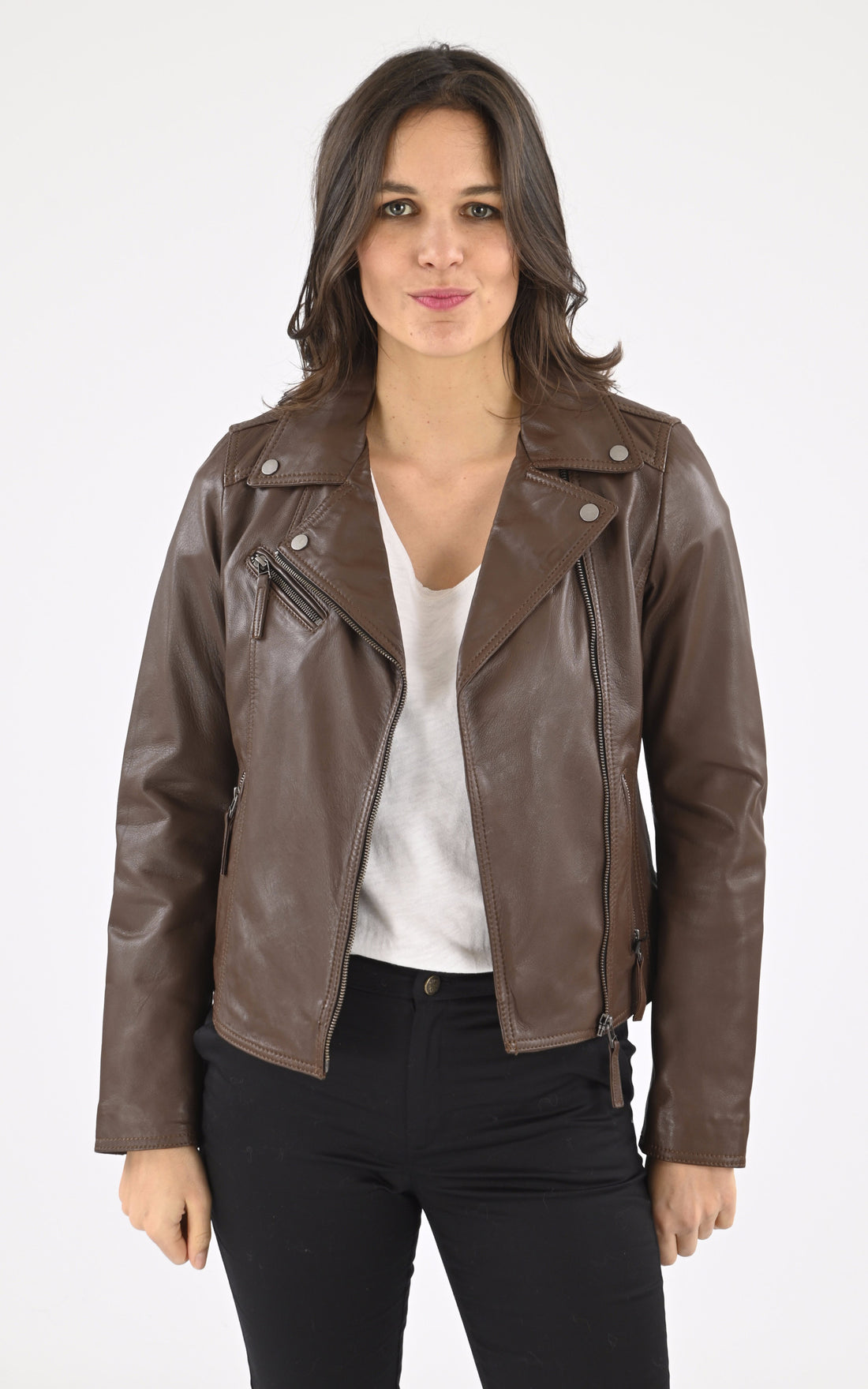 A &quot;CLIPS 6 64095&quot; Tabac Oakwood Perfecto Femme closed photo