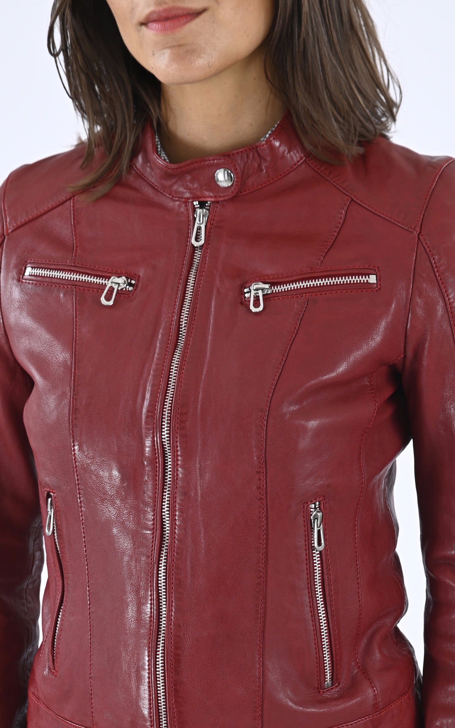 A &quot;JOLYA 102581&quot; Rouge Rose Garden Blouson Femme details photo 5