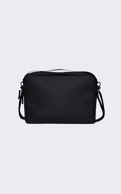 A &quot;13290 LAPTOP BAG&quot; Noir Rains 3/4 Mixte opened photo