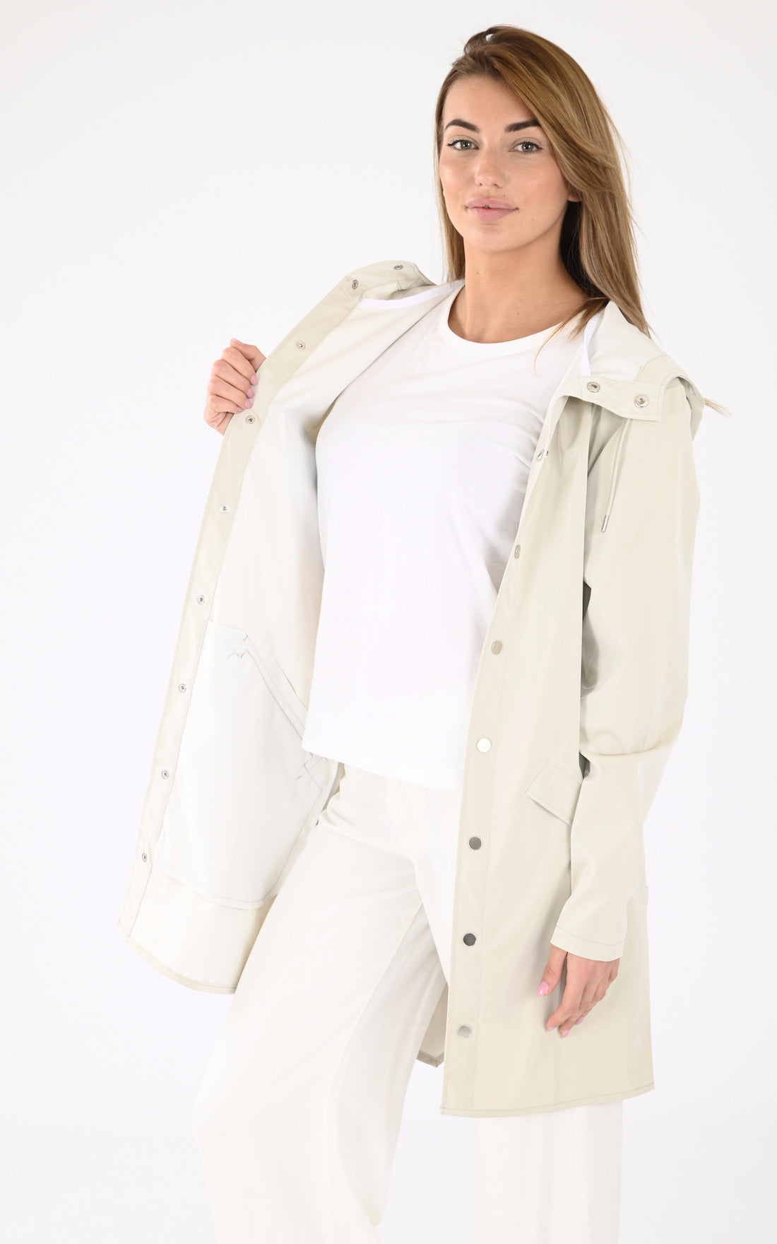 A &quot;12020 JACKET&quot; Gris Rains 3/4 Mixte bonus photo