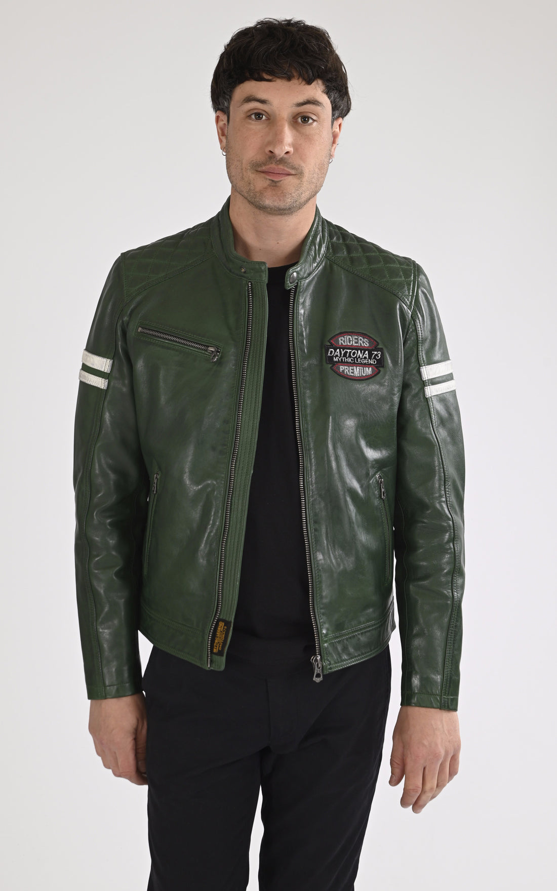 A &quot;SPENCER 104153&quot; Vert Daytona 73 Blouson Homme opened photo