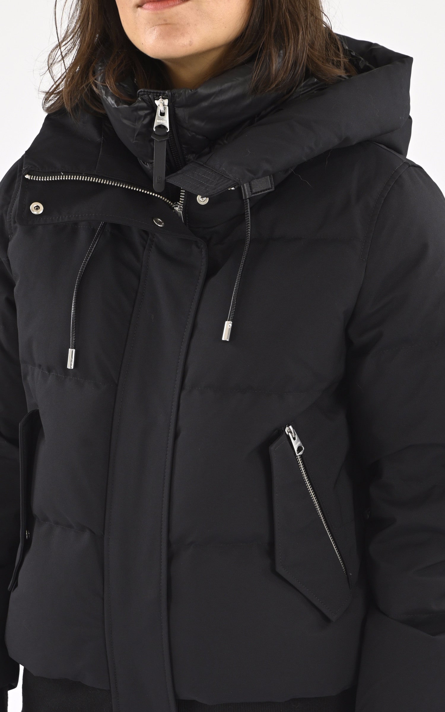 A &quot;NEFI-FZ&quot; Noir Mackage Bl Doudoune Femme details photo 5