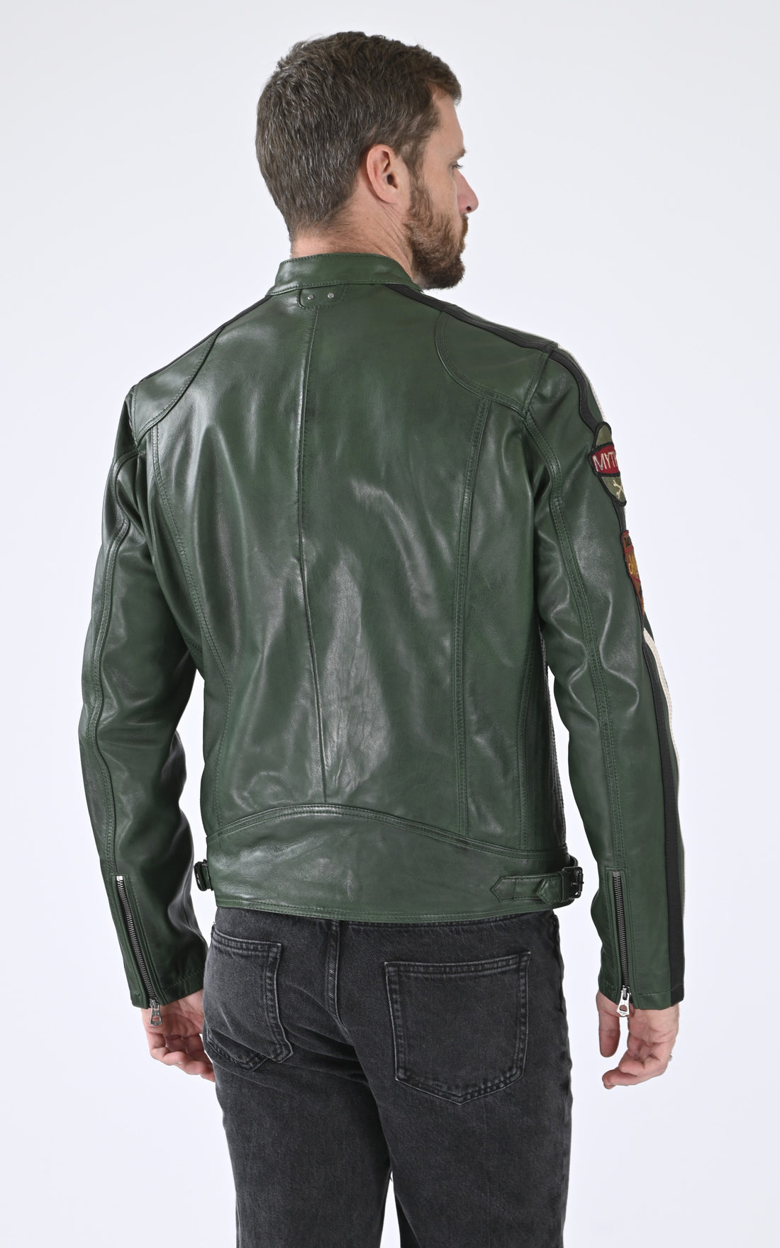 A &quot;WARTBURG 102832&quot; Vert Daytona 73 Blouson Homme opened photo