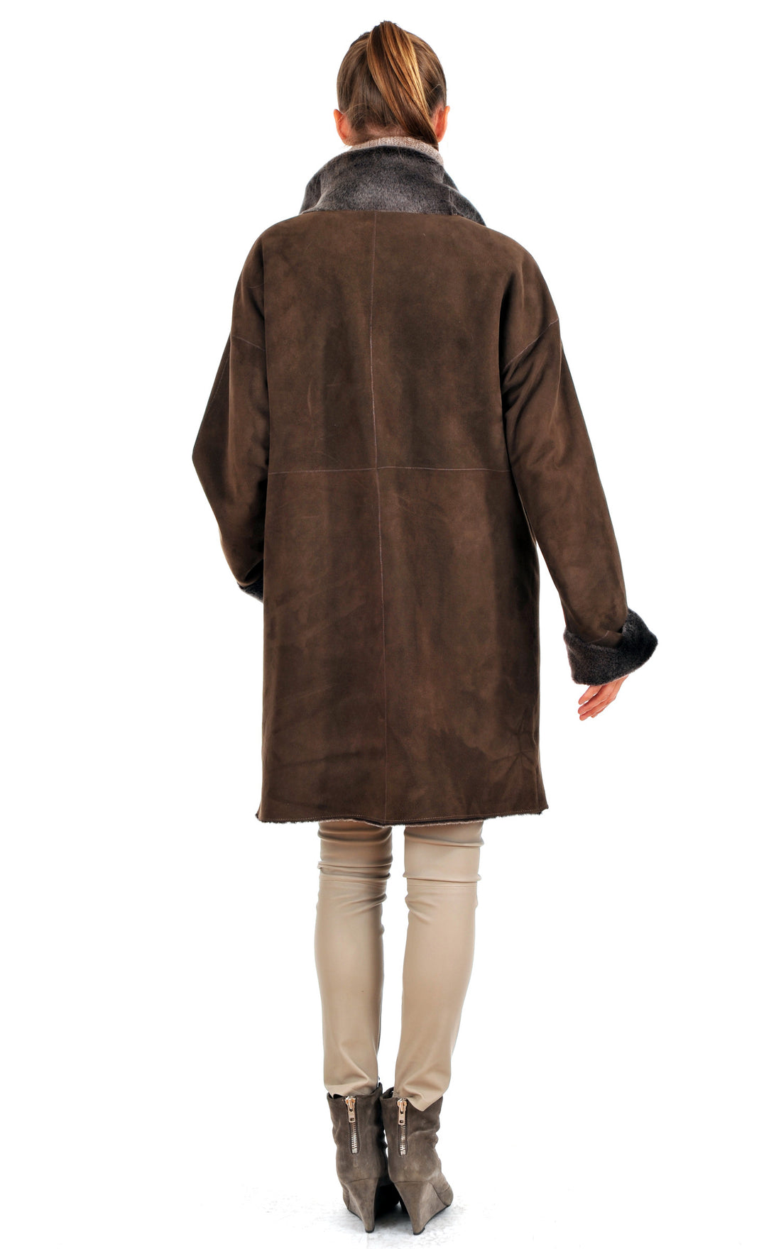 A &quot;CH0S9401&quot; Marron La Canadienne 7/8 Femme closed photo