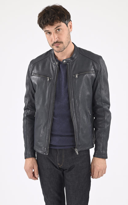 A &quot;GAFINO 101843&quot; Bleu Marine Daytona 73 Blouson Homme opened photo