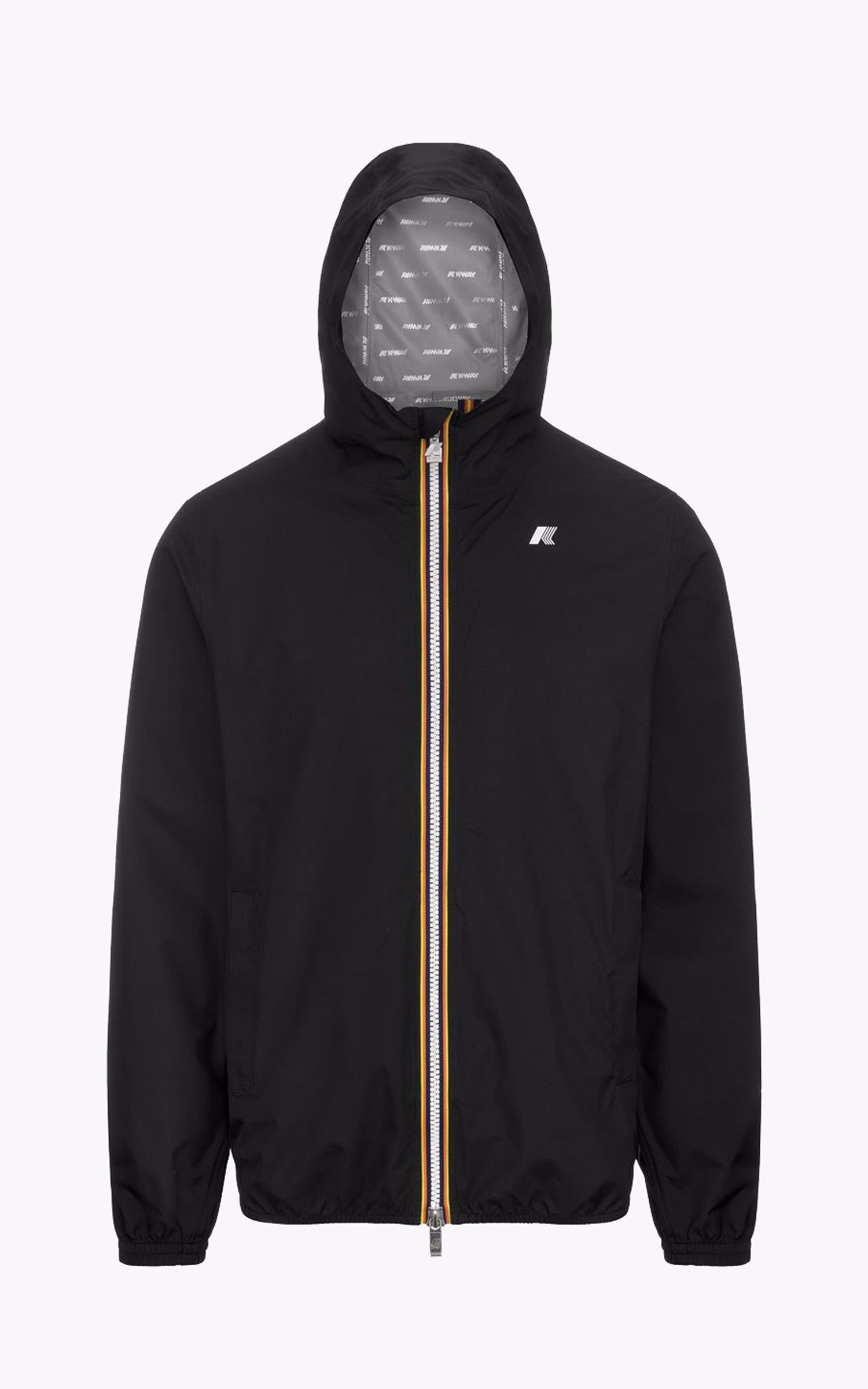 A &quot;JACK ECO STR DOT K5127QW&quot; Noir K-Way Blouson Homme back photo
