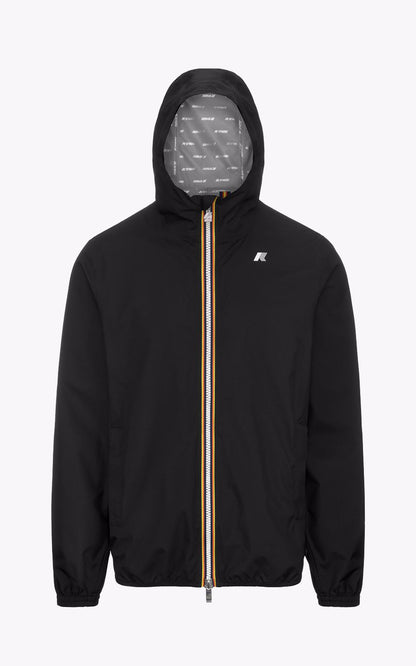 A &quot;JACK ECO STR DOT K5127QW&quot; Noir K-Way Blouson Homme back photo