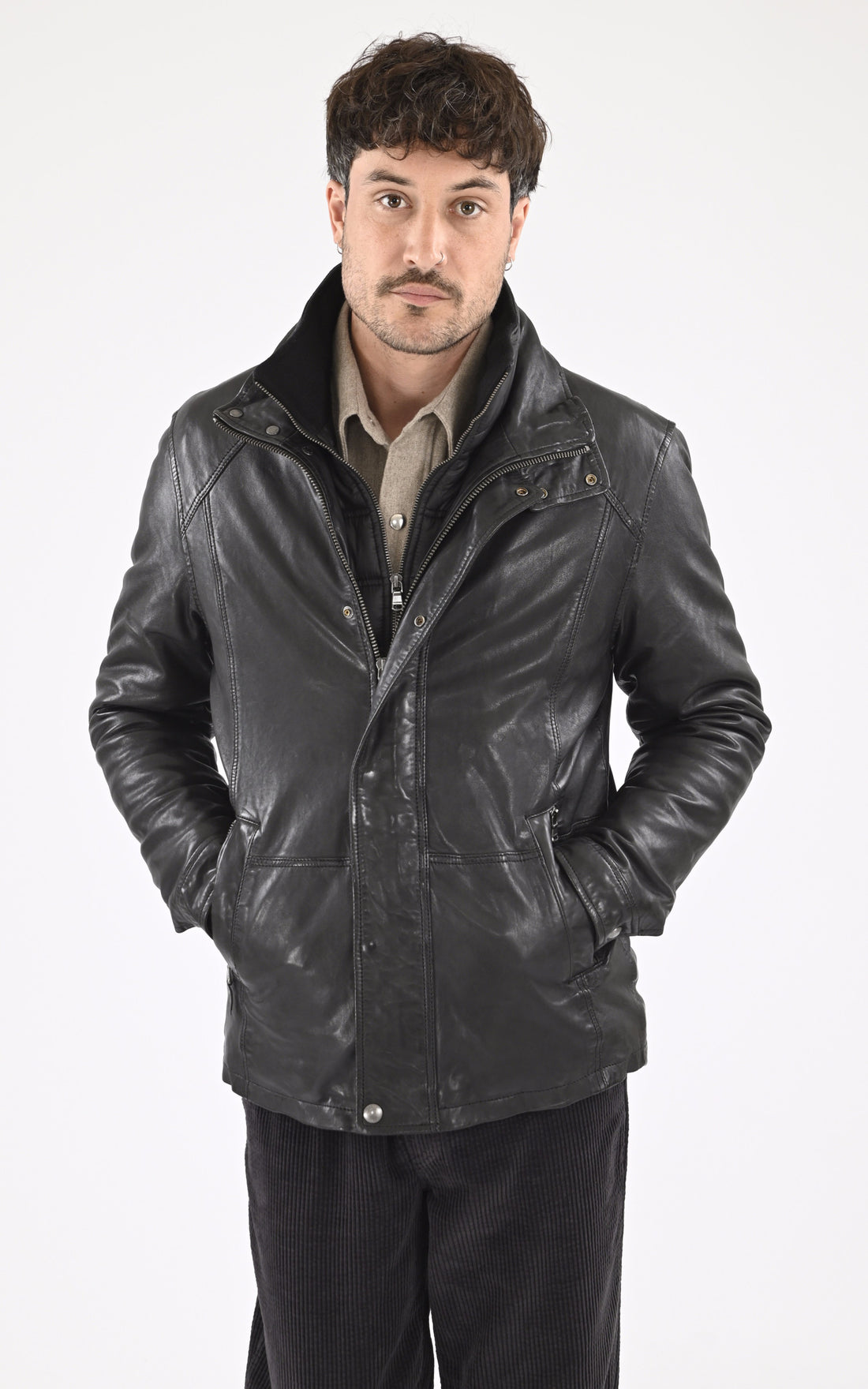 A &quot;CERRO 102874&quot; Noir Daytona 73 Veste Homme opened photo