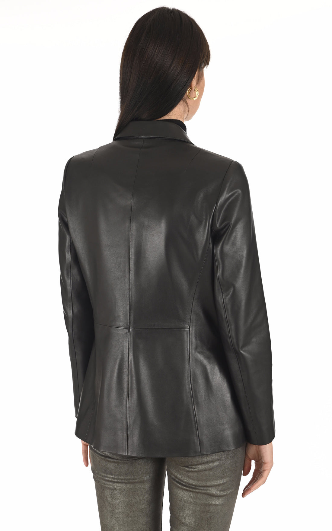 A &quot;ANTAMIL FF&quot; Noir La Canadienne Veste Femme opened photo