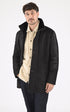 A "GUILLAUME" Noir La Canadienne 3/4 Homme opened photo