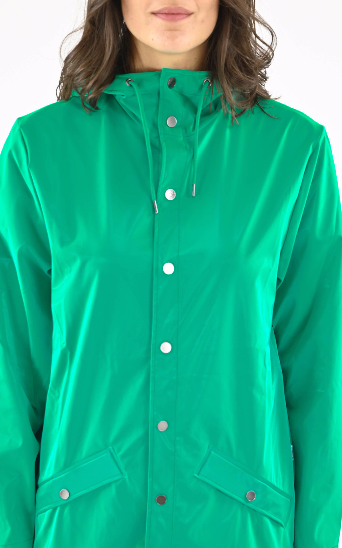 A &quot;12010 JACKET&quot; Vert Rains Veste Mixte opened photo
