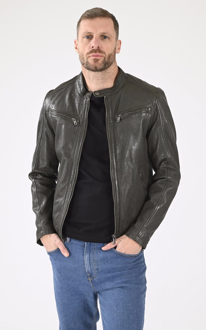 A &quot;GAFINO 101843&quot; Kaki Daytona 73 Blouson Homme opened photo