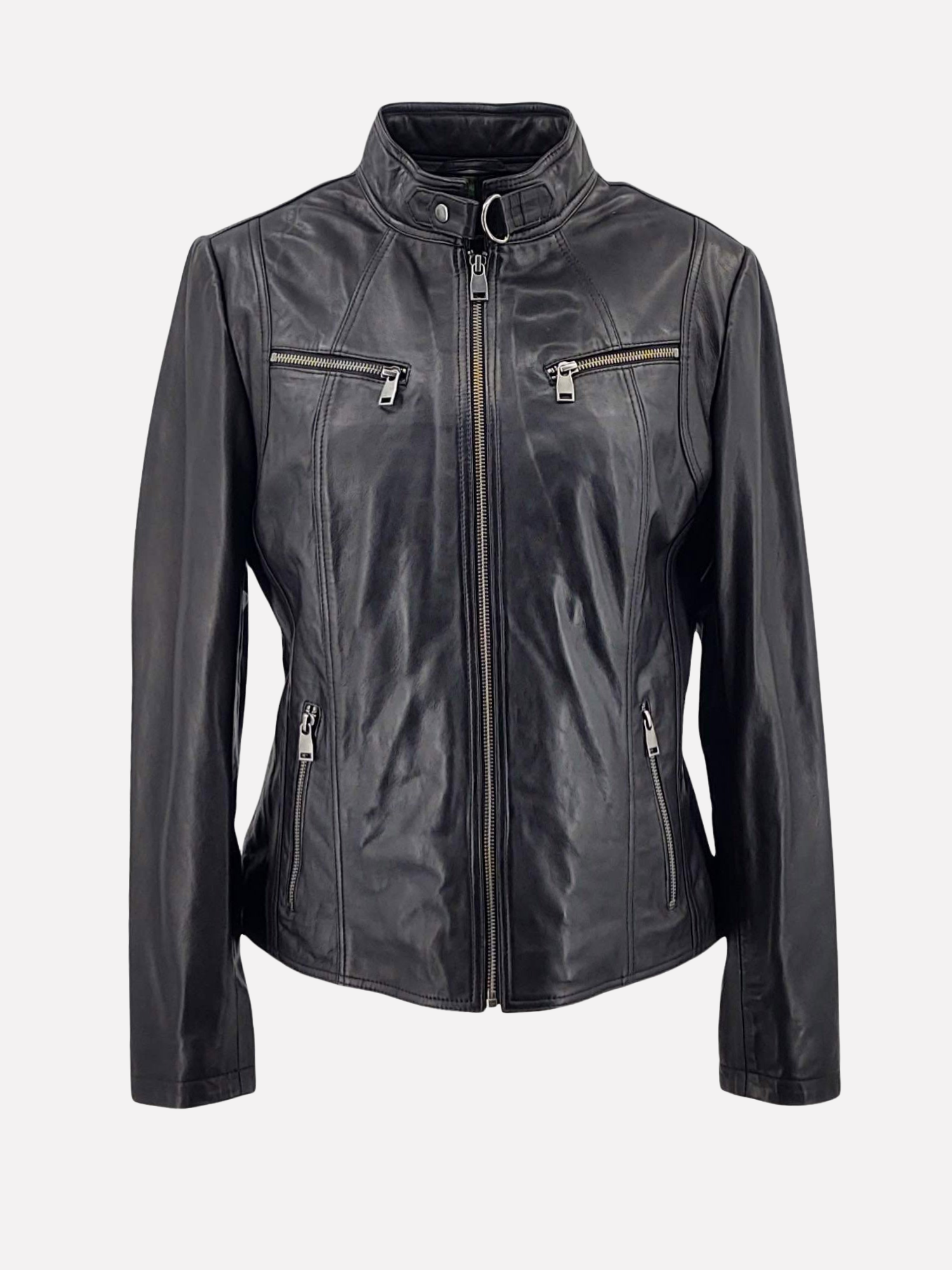 PP 100 - Comfort, 60 cm. Lamb Malli Leather - Women Black