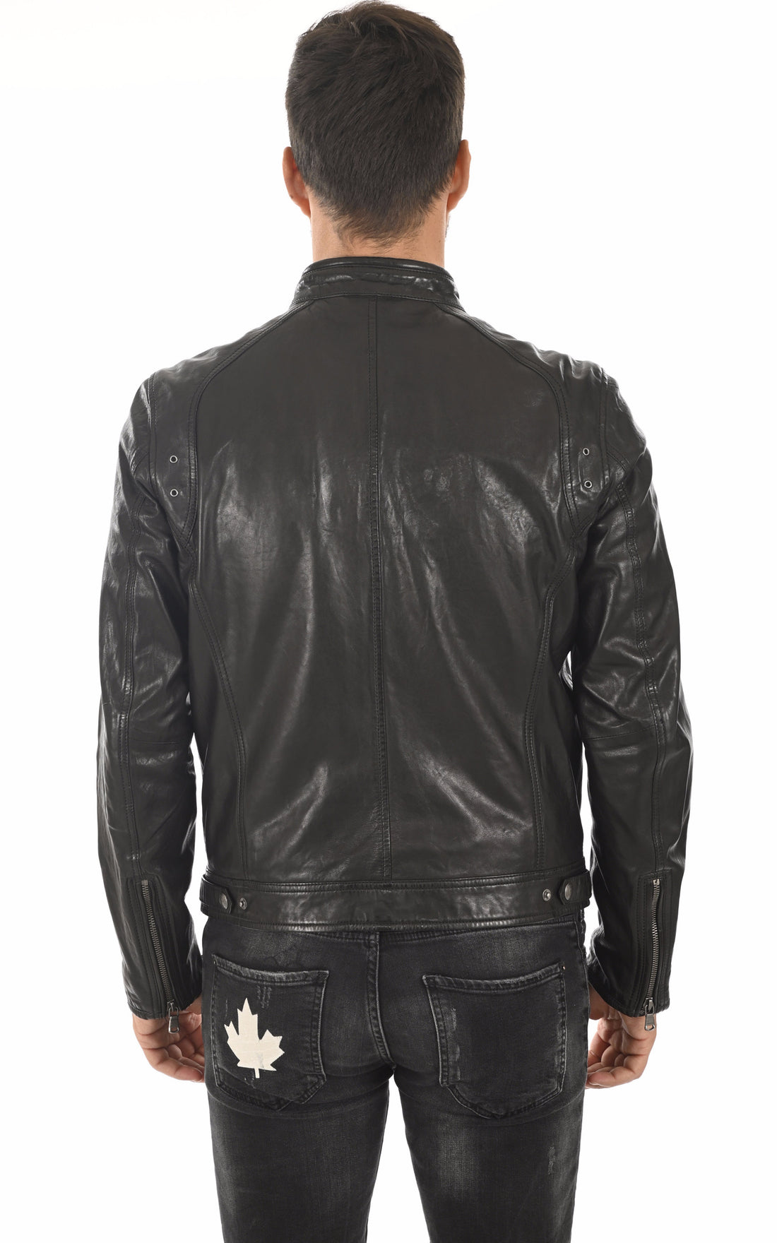 A &quot;DUSTIN 100233&quot; Noir Daytona 73 Blouson Homme opened photo