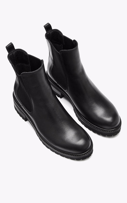 A &quot;CONNER 5598002&quot; Noir La Canadienne Shoes Chaussures Femme closed photo