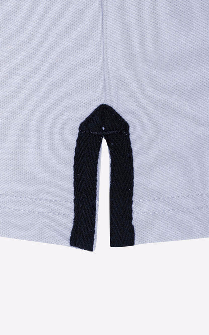 A &quot;PSMILTON&quot; Blanc Schott Polo Homme back photo