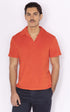 A "RIVPS02" Orange Rivieras Polo Homme closed photo