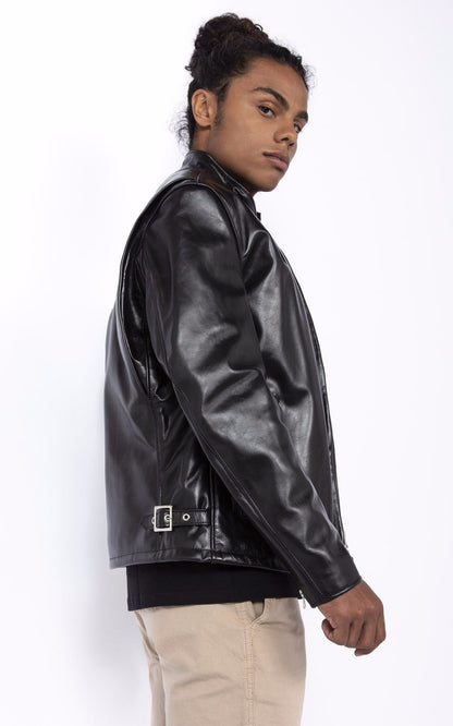 A &quot;641HH&quot; Noir Schott Blouson Homme interior photo