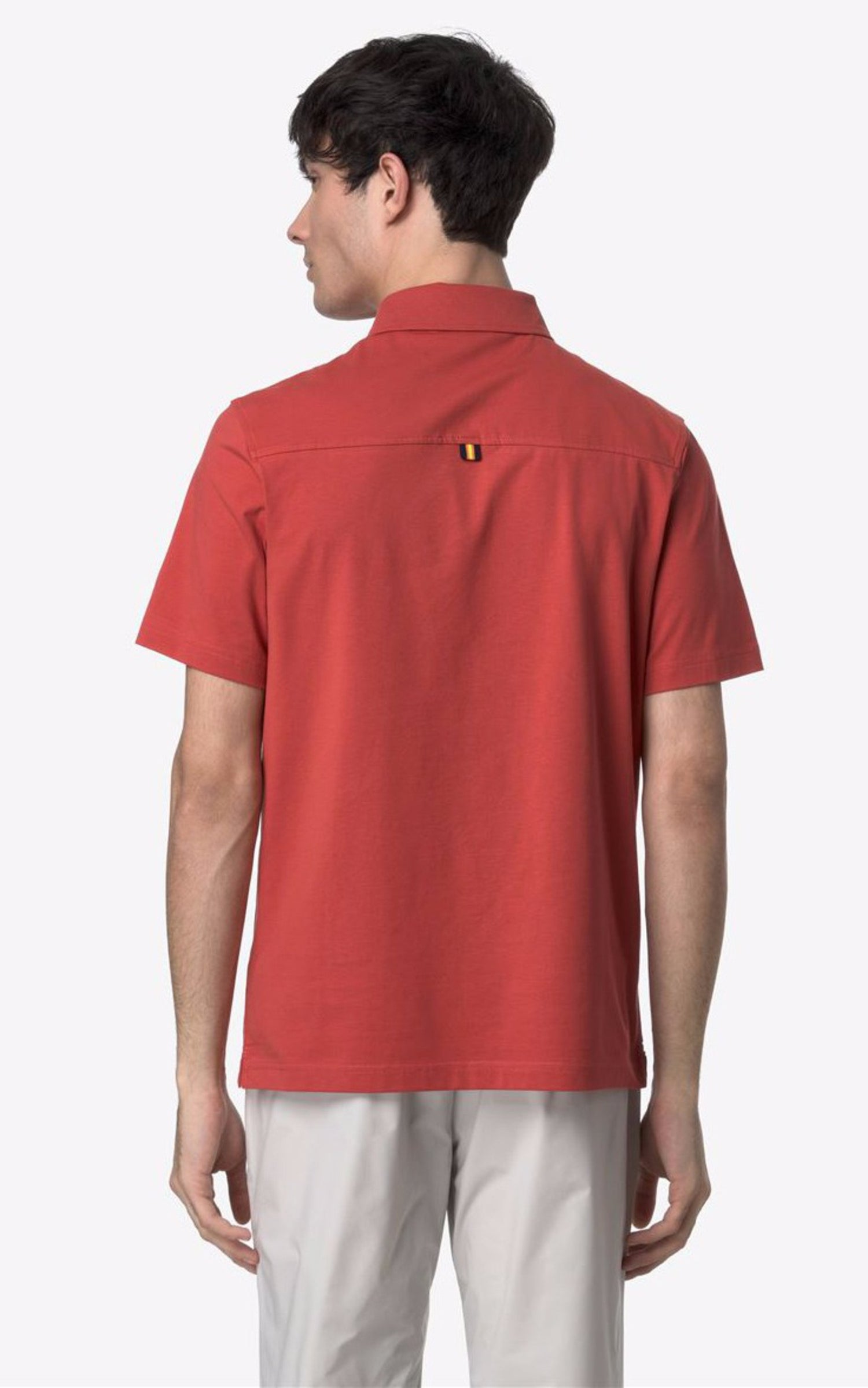 A &quot;VINCELLE K61419W&quot; Rouge K-Way Polo Homme interior photo 3