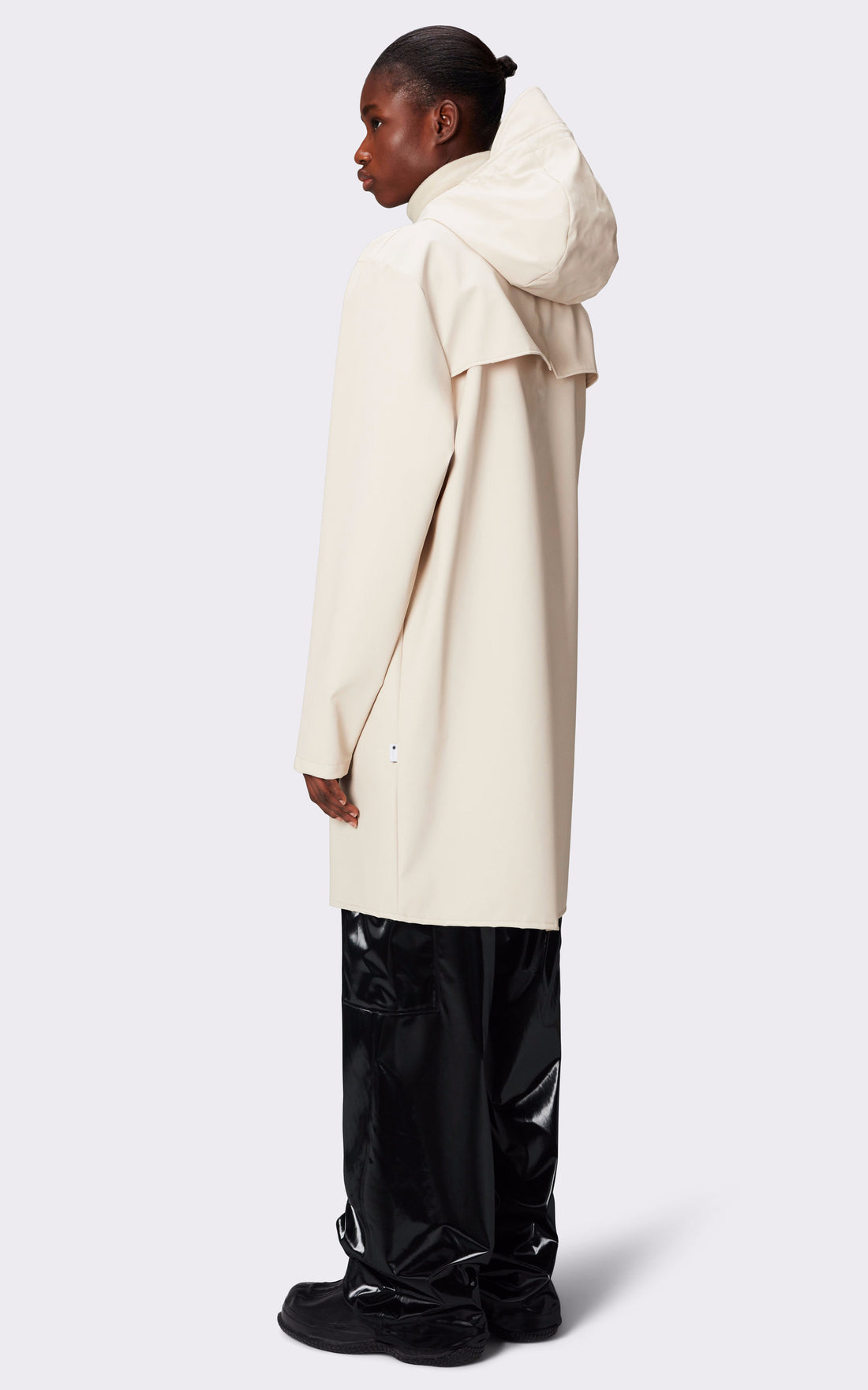 A &quot;12020 JACKET&quot; Beige Rains 3/4 Mixte opened photo