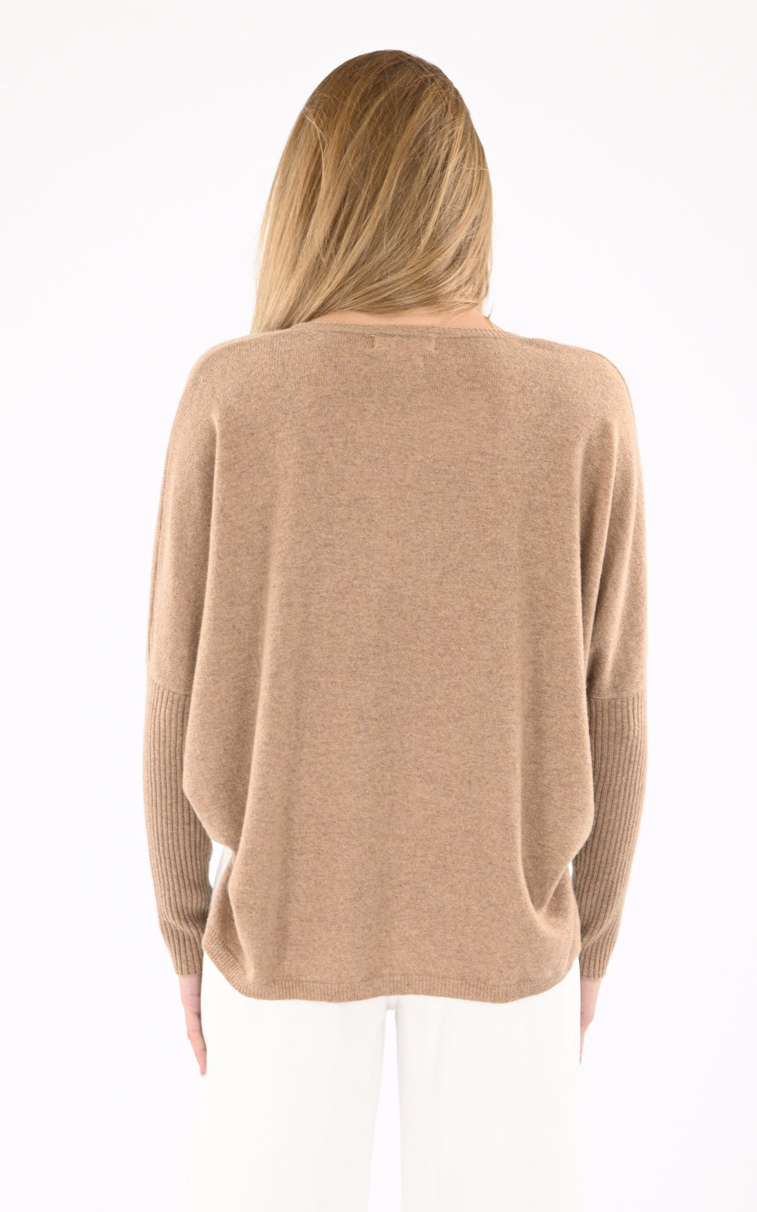 A &quot;AGNES 4604002C&quot; Camel Notshy pull_poncho Femme opened photo
