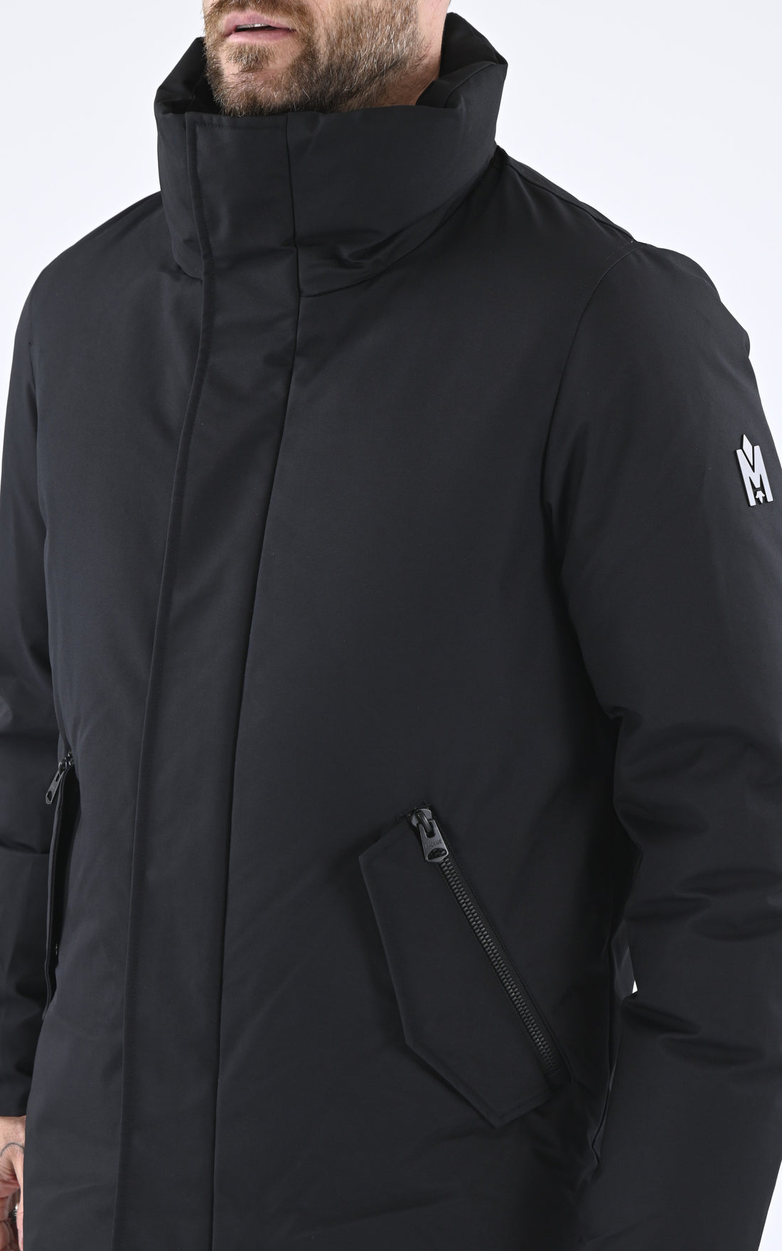 A &quot;SULLIVAN-F&quot; Noir Mackage Parka Homme closed photo