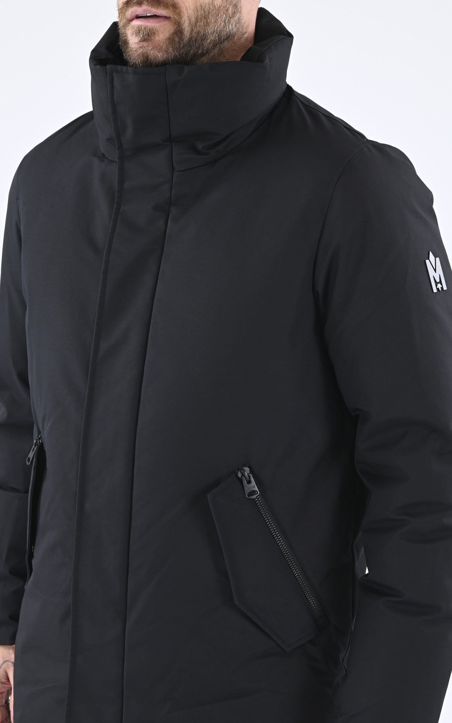 A &quot;SULLIVAN-F&quot; Noir Mackage Parka Homme details photo 5