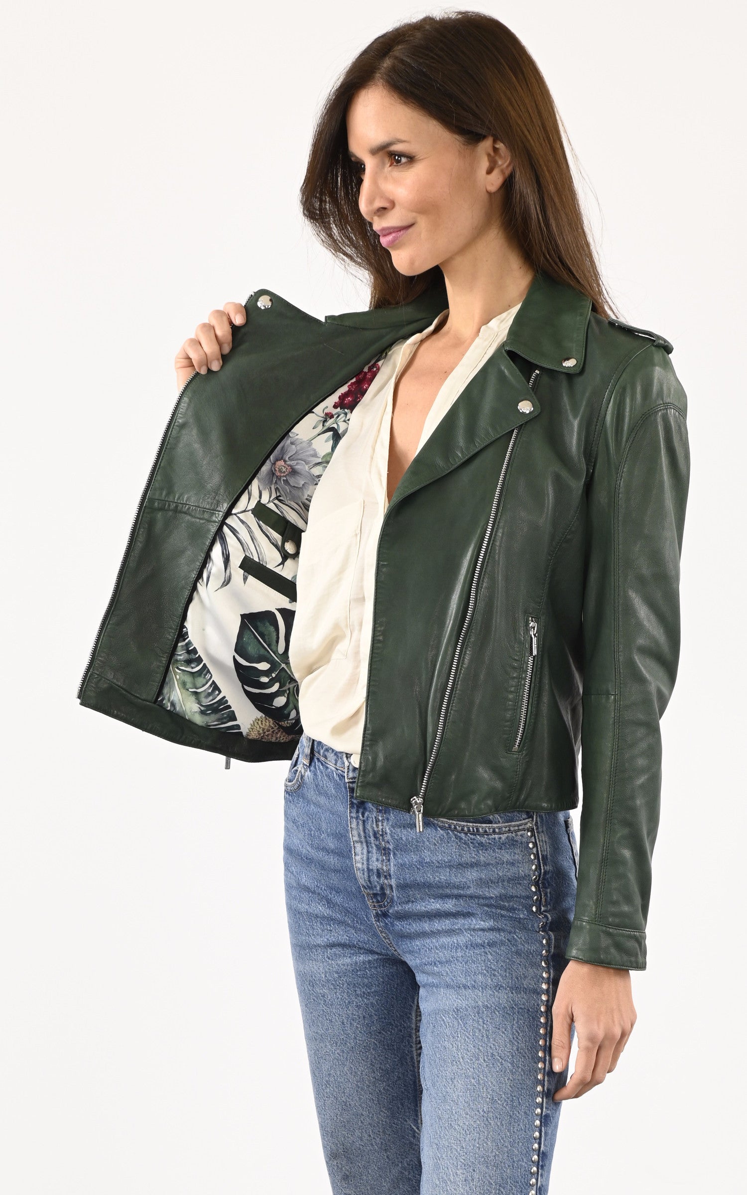 A &quot;PALOMA 101997&quot; Vert Rose Garden Blouson Femme interior photo