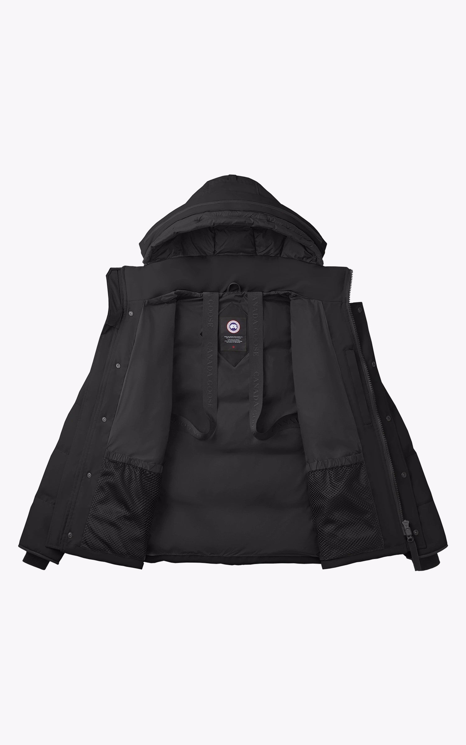 A &quot;WYNDHAM 2048M&quot; Noir Canada Goose 3/4 Doudoune Homme details photo 5