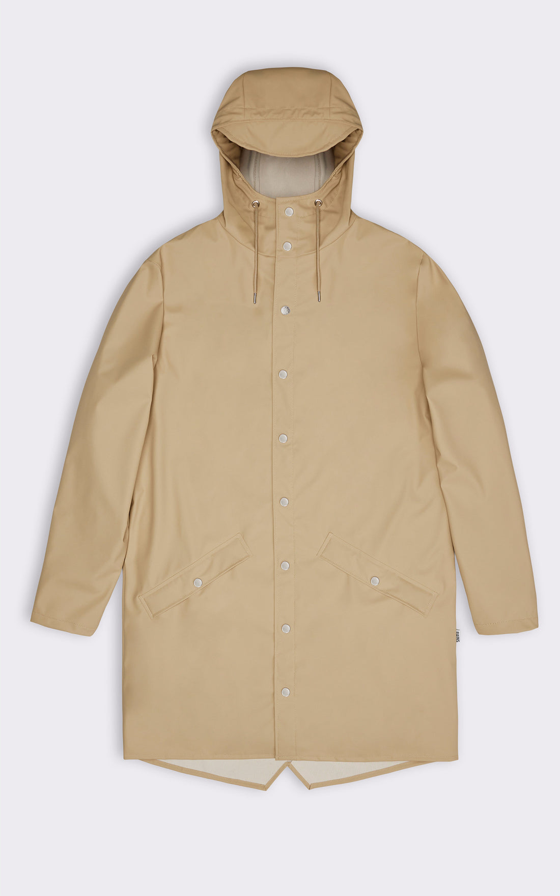 A &quot;12020 JACKET&quot; Beige Rains 3/4 Mixte opened photo