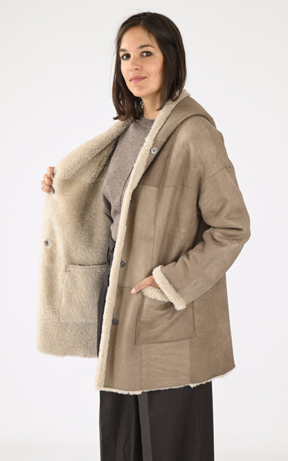 A &quot;PHOEBE&quot; Taupe Christ 3/4 Femme interior photo