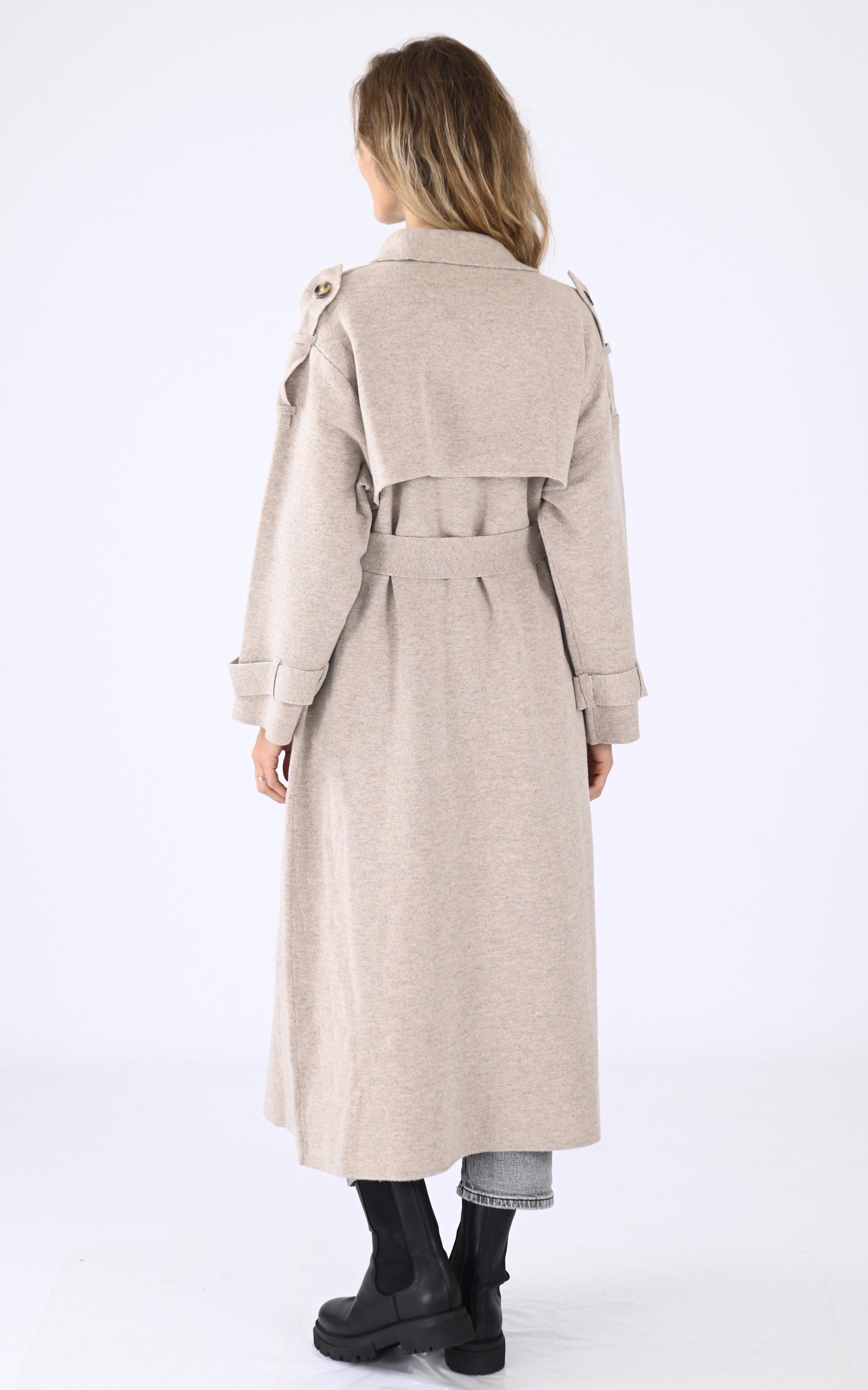 A &quot;TALIA 4503062&quot; Beige Notshy Trench Femme back photo 4