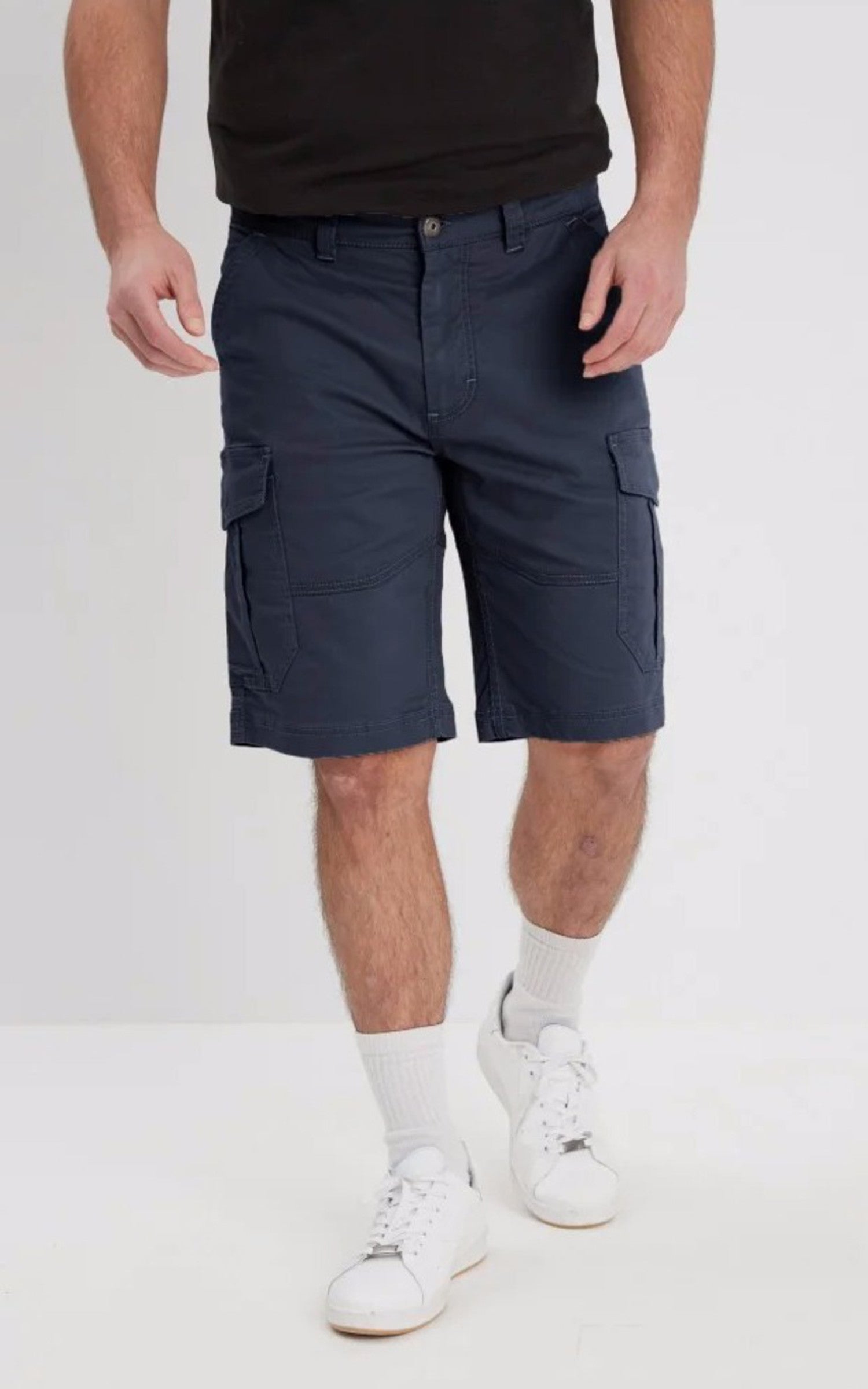 A &quot;CARGO BROKEN TWILL 102221&quot; Marine Daytona 73 Bermuda Homme opened photo