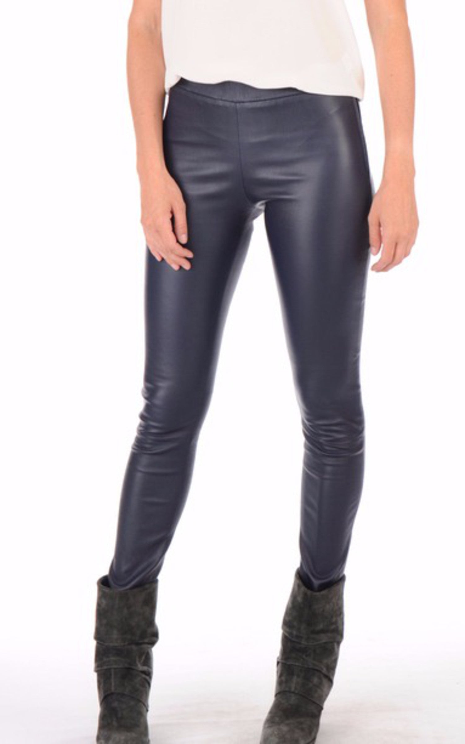 A &quot;LEGGINS FF&quot; Marine La Canadienne Pantalon Femme closed photo