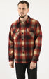A "SH CARL 4" Rouge Schott Chemise Homme closed photo