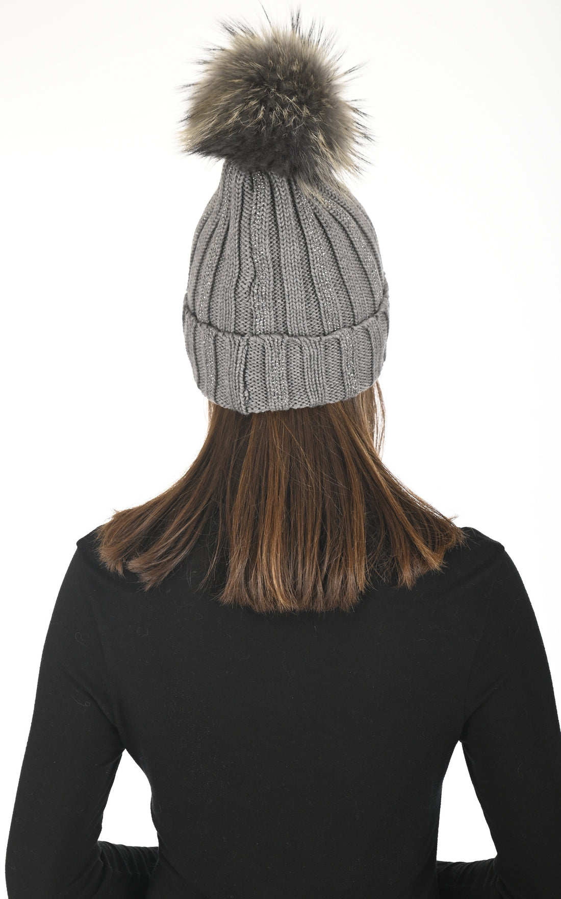A &quot;10729H&quot; Gris La Canadienne Bonnet Femme opened photo