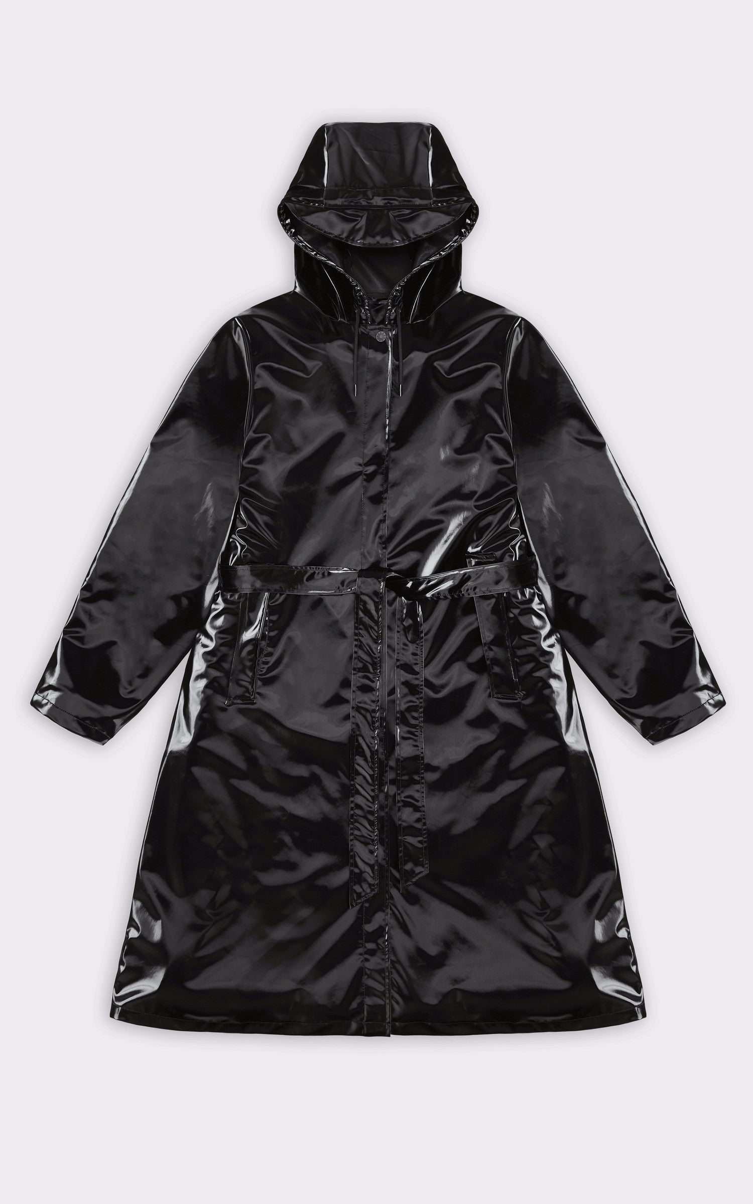 A &quot;12040 A-LINE LONGER&quot; Noir Rains 7/8 Femme back photo 4