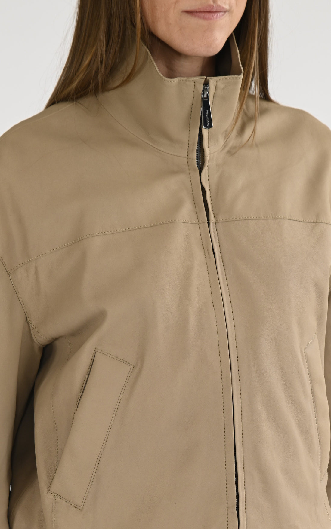 A &quot;IBIZA 65023&quot; Beige Oakwood Blouson Femme opened photo
