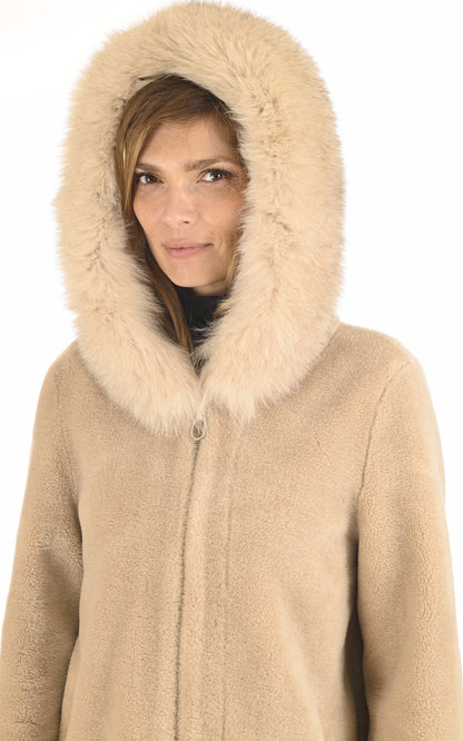 A &quot;FRANCIANE&quot; Beige Levinsky Veste Femme details photo