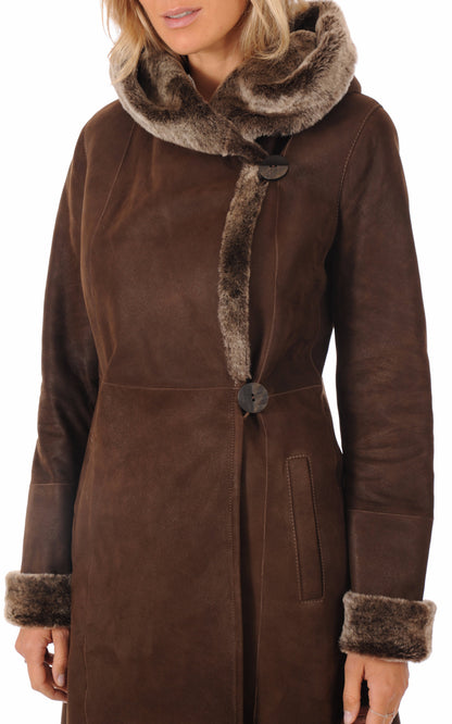 A &quot;OS9007 90&quot; Marron La Canadienne 3/4 Femme details photo