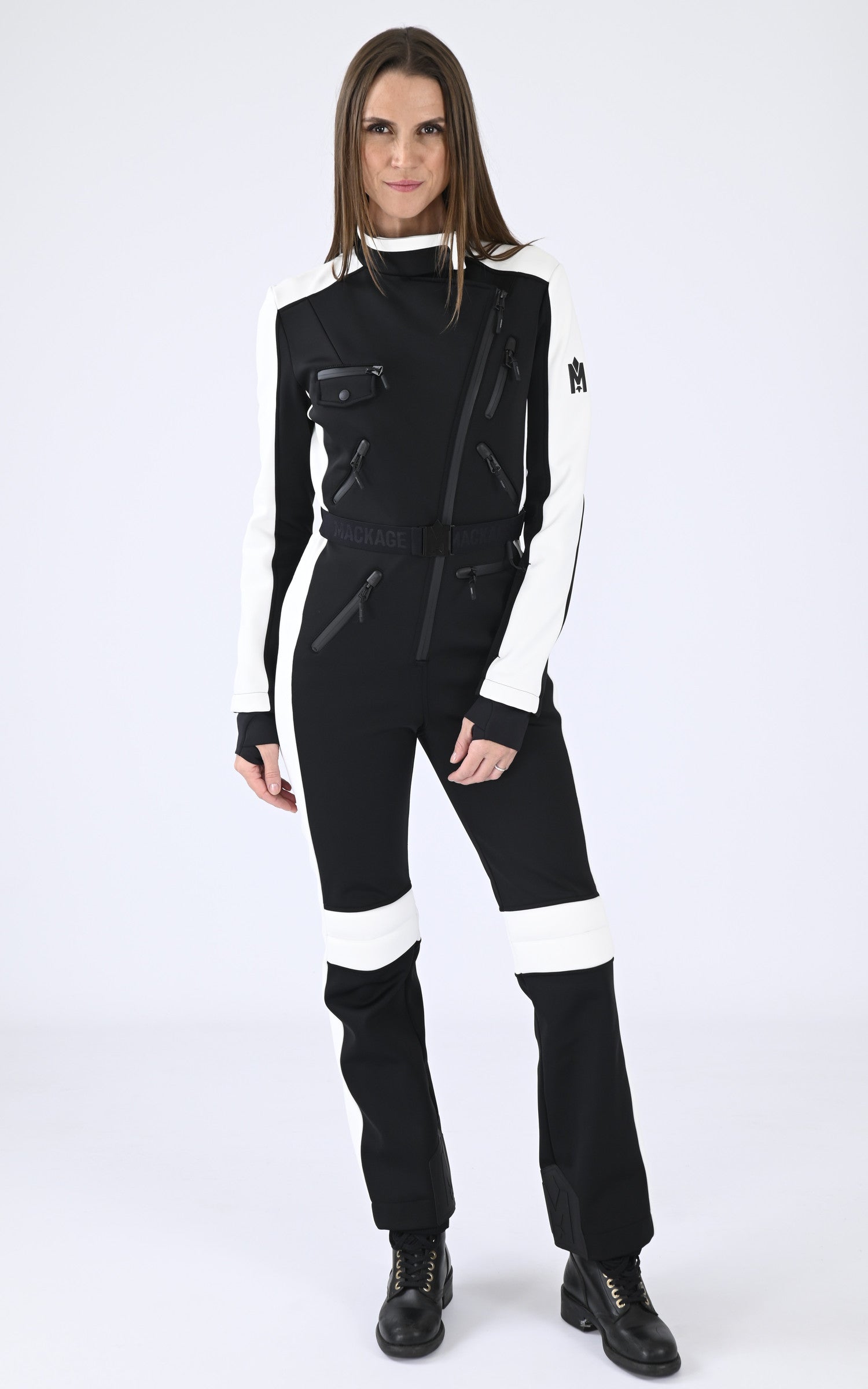A &quot;MIAKIM&quot; Noir Mackage Combinaison Femme closed photo