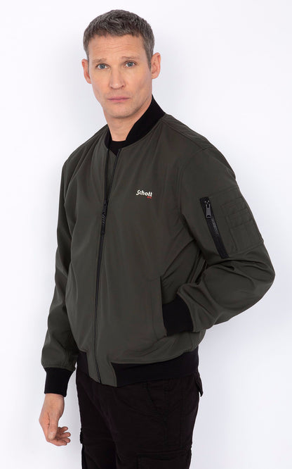 A &quot;KYSON&quot; Kaki Schott Blouson Homme closed photo