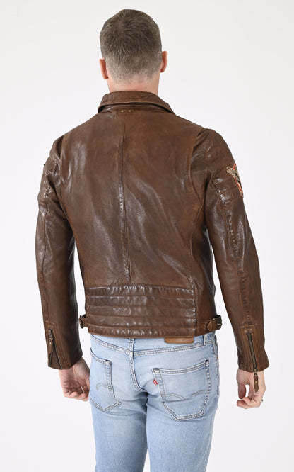 A &quot;DULUTH 102567&quot; Cognac Daytona 73 Veste Homme back photo