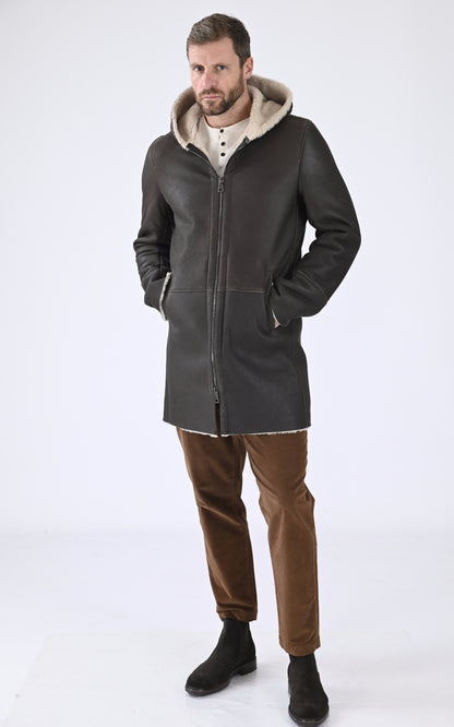 A &quot;7944&quot; Marron La Canadienne 7/8 Homme closed photo