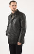 A "LC MAINE 2" Noir Schott Veste Homme closed photo
