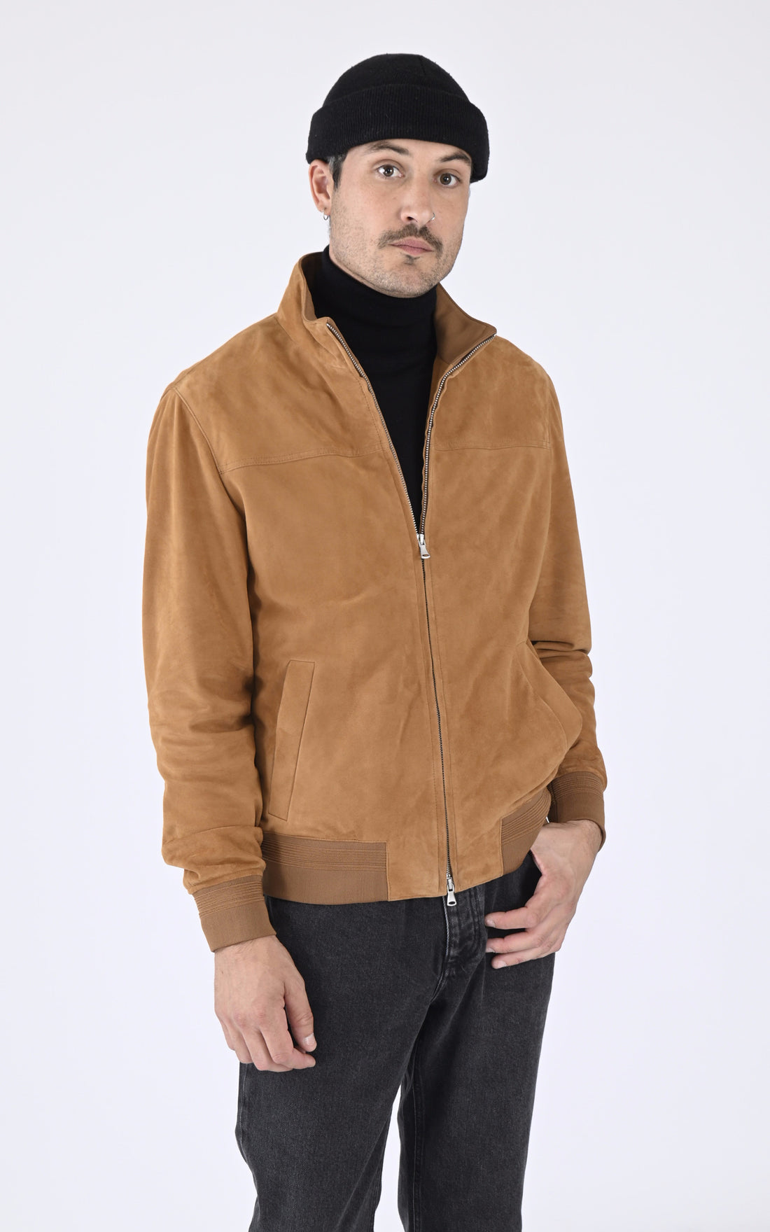 A &quot;JOEL 64750&quot; Noisette Oakwood Blouson Homme opened photo